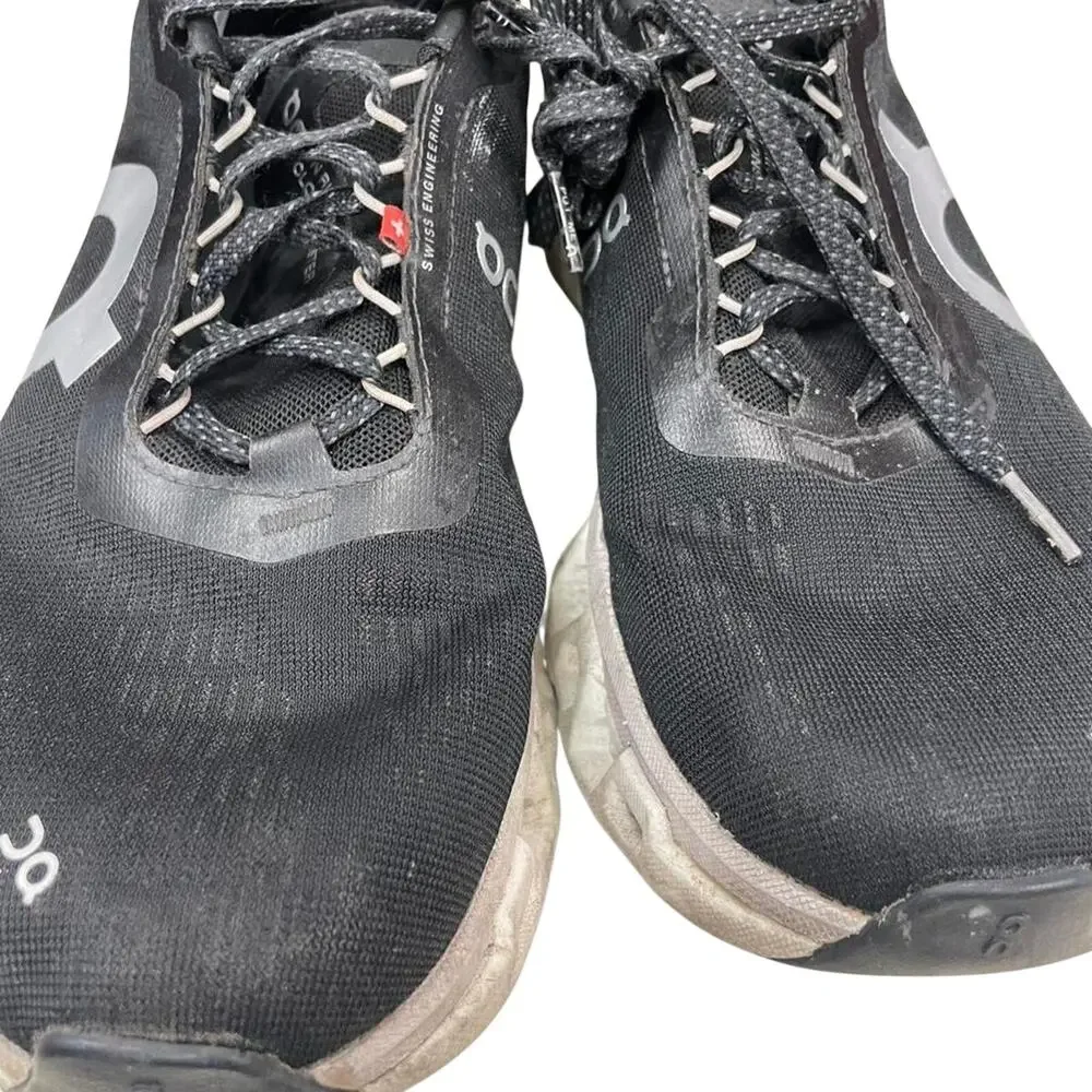 On cloud black trainers size